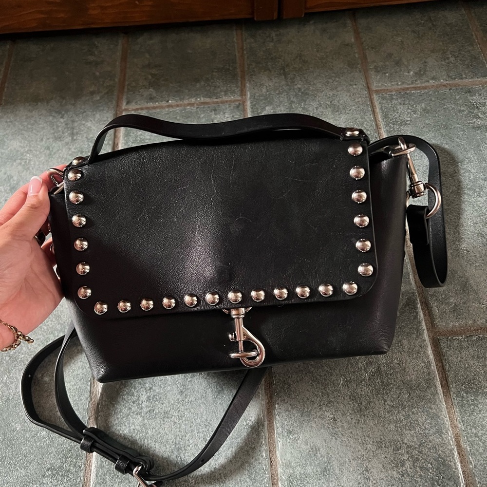 Rebecca Minkoff Black Studded Women's Bag